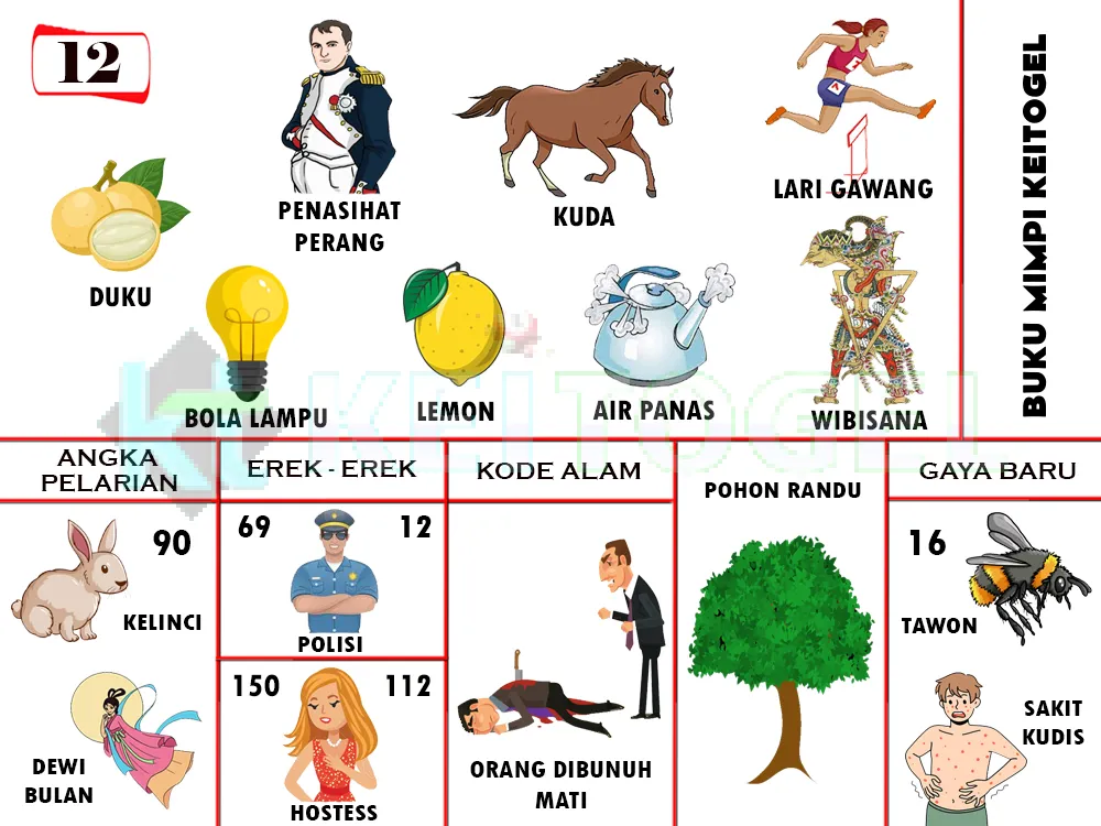 buku mimpi erek erek togel 12