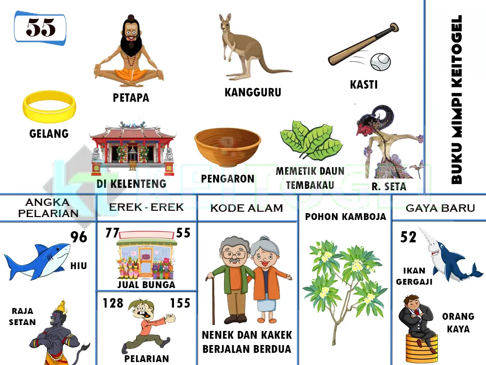 buku mimpi erek erek togel 55