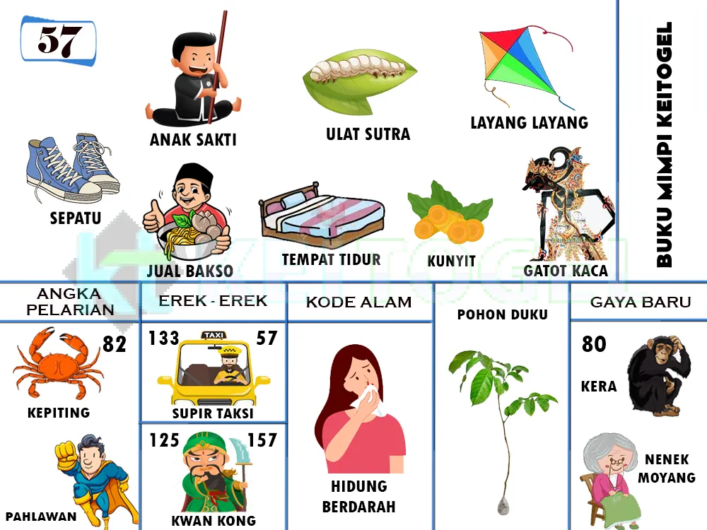 buku mimpi erek erek togel 57
