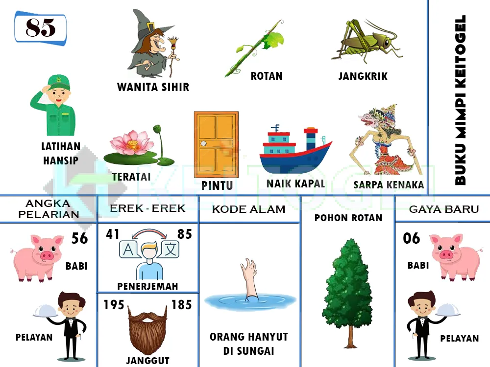buku mimpi erek erek togel 85